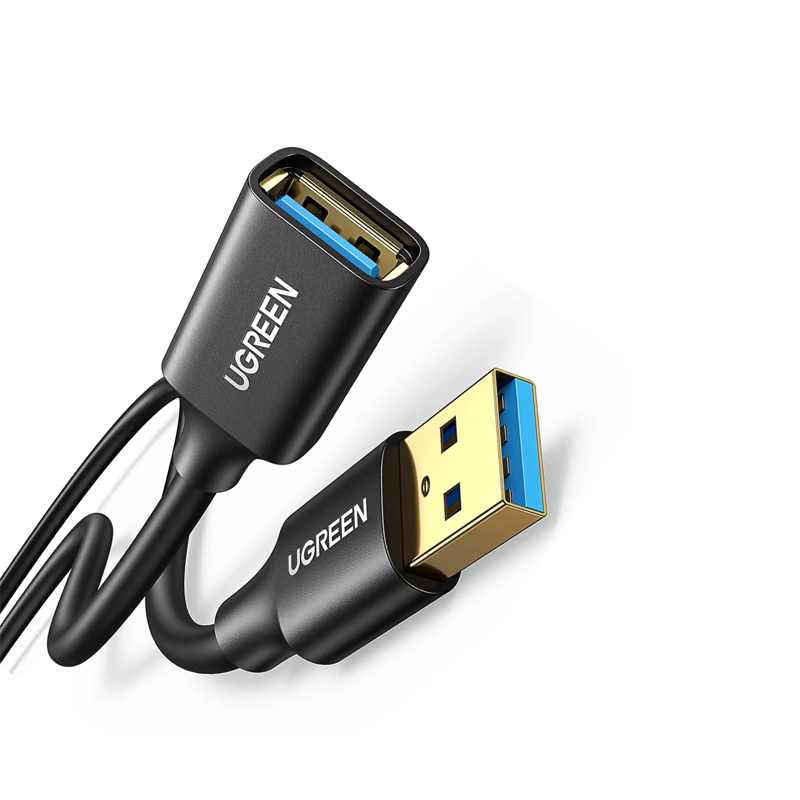 UGREEN 30127 USB 3.0 Extension Cable Male to Female (3 Meter) Gold Plated UGREEN 30127 USB 3.0 Extension Cable Male to Female (3 Meter) Gold Plated
