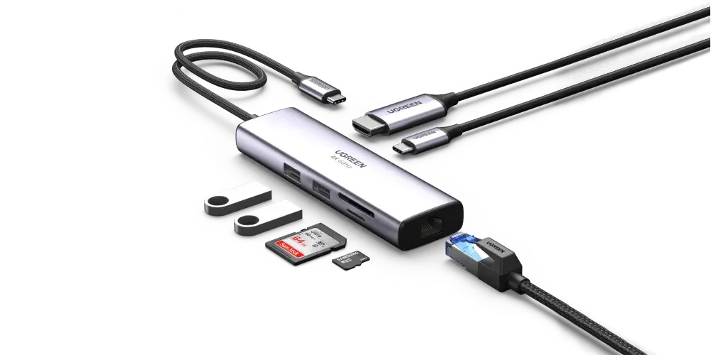 UGREEN 7-in-1 USB-C Hub with 4K HDMI