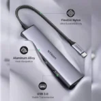 UGREEN Aluminum 4 in 1 USB C to USB 3.0 Hub - Image 4