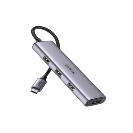 UGREEN Aluminum 4 in 1 USB C to USB 3.0 Hub