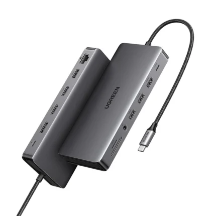 UGREEN USB-C 13-IN-1 MULTIFUNCTION DOCKING STATION TRIPLE DISPLAY 4K