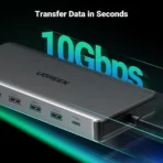 UGREEN USB-C 13-IN-1 MULTIFUNCTION DOCKING STATION TRIPLE DISPLAY 4K - Image 5