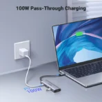 UGREEN USB-C To HDMI + 3xUSB 3.0 A + PD Power Converter - Image 4