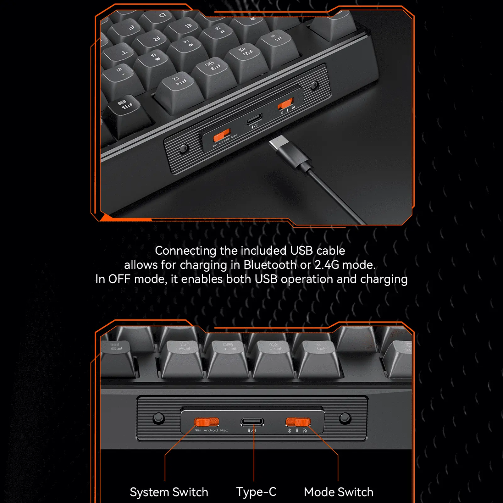TYPE-C Detachable Cable