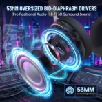 ATTACK SHARK L50 PRO Tri-Mode Wireless Gaming Headset - Image 5