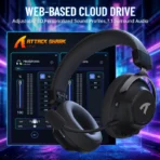 ATTACK SHARK L50 PRO Tri-Mode Wireless Gaming Headset - Image 3