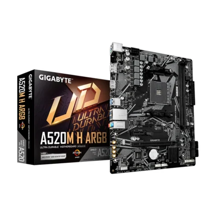 Gigabyte A520M H ARGB AMD AM4 Micro ATX Motherboard