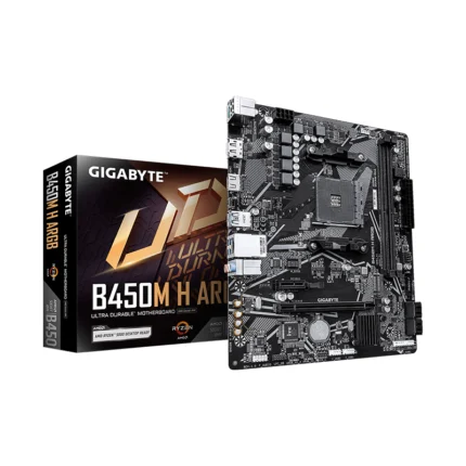 Gigabyte B450M H ARGB AMD AM4 Micro ATX Motherboard