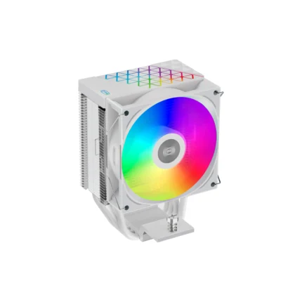 PC Cooler R400 ARGB WH 4 Heatpipe Compact CPU Air Cooler – White