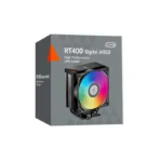 PC Cooler RT400 Digital ARGB BK 4 Heatpipe Tower CPU Air Cooler - Image 7