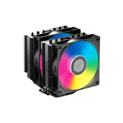 PC Cooler RT620Pro ARGB BK Dual-Tower 6-Heatpipe CPU Air Cooler