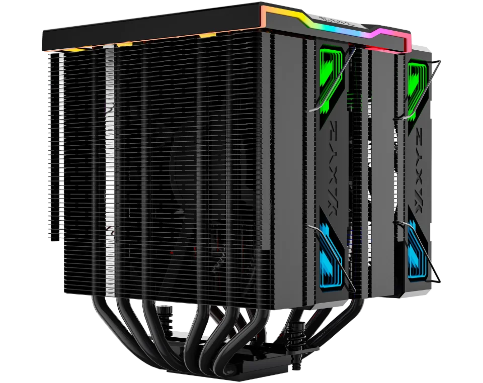 THERMAX 6 PRO DUO optimized heatsink design