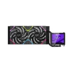 XYZ HYDROVIEW AIO 240 CPU Liquid Cooler - Black - Image 2