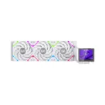 XYZ HYDROVIEW AIO 360 CPU Liquid Cooler - White - Image 2