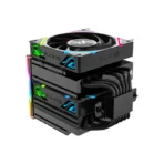 XYZ THERMAX 6 PRO DUO Performance Air Cooler - Black - Image 3