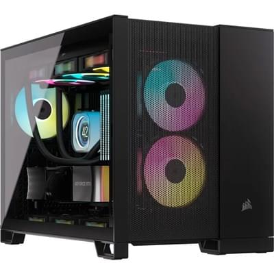 2500D Tempered Glass Dual Chamber 1 Corsair 2500D Airflow Mid-Tower Dual Chamber PC Case with Tempered Glass Side Panel