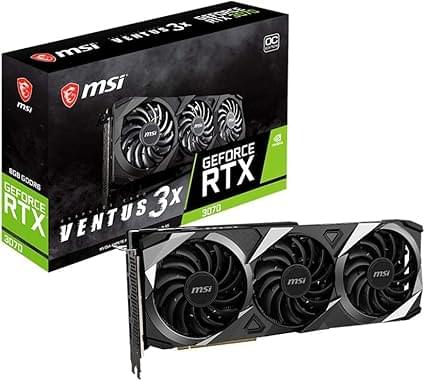 61Q9O2PUvJS._AC_SX425_ MSI Gaming GeForce RTX 3070 8GB GDRR6 256-Bit HDMI/DP TORX Fan 3.0 Ampere Architecture OC Graphics Card - Image 1
