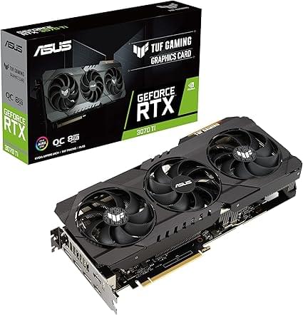 ASUS TUF Gaming NVIDIA GeForce RTX 3070 Ti OC Edition Graphics Card Open Box - Image 1