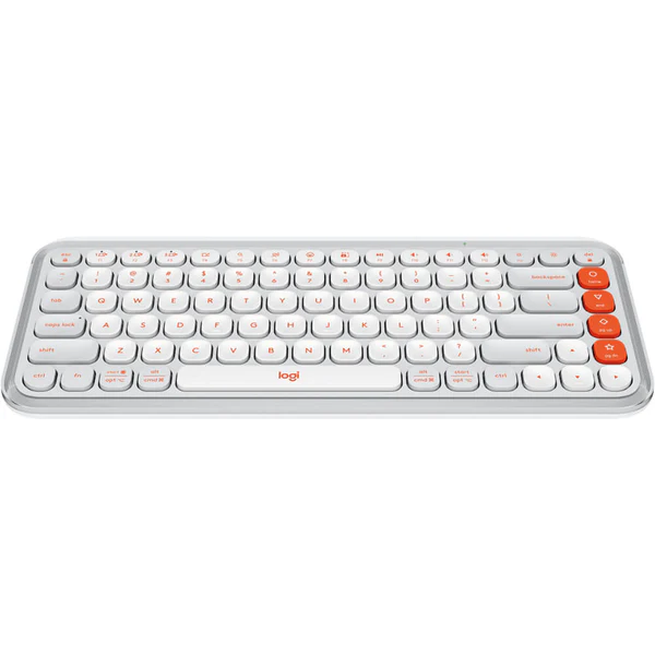 Logitech POP Keys – Wireless Mechanical Keyboard, Off White – Emoji Keys & Multi-Device Connectivity - Image 2