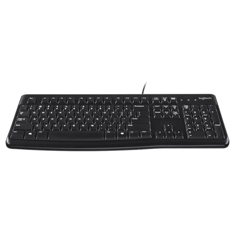 logitech-k120-usb-keyboard-00-logitech-amirtraders.com-2 Logitech K120 USB Wired Keyboard – Spill-Resistant, Plug-and-Play, Low-Profile Keys - Image 2
