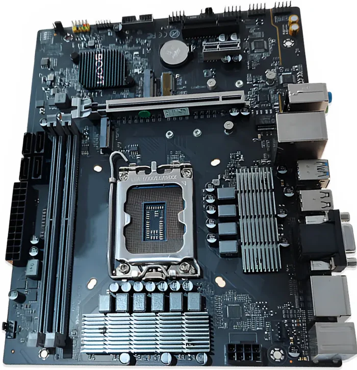 Intel H610 DDR4 Motherboard with PCIe 4.0, Dual HDMI, and M.2 Support