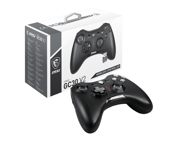 MSI Force GC30 V2 Wireless Gaming Controller – Black