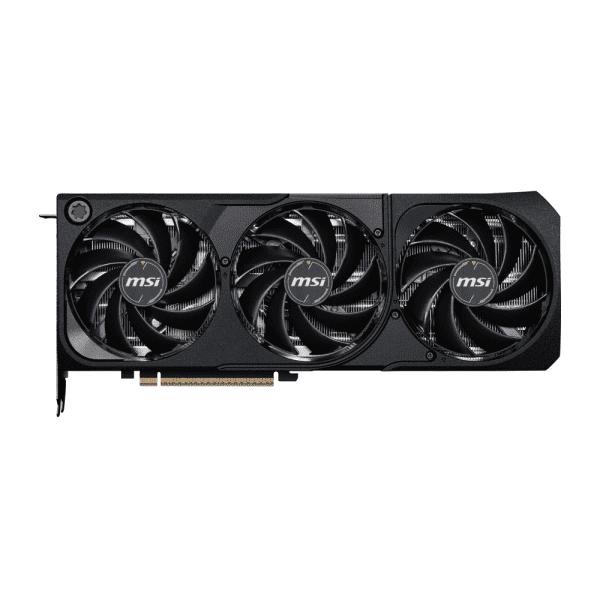 MSI GeForce RTX 5080 16GB Shadow 3X OC Graphics Card Front View